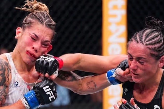 Sofía Montenegro perdió por sumisión ante Delphine Benouaich en su primera pelea dentro de UFC.