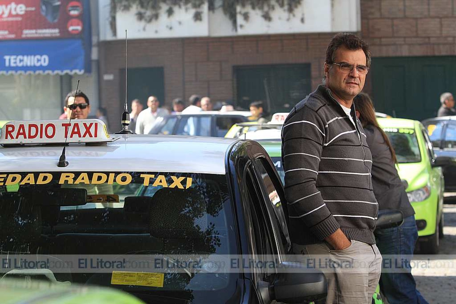 Los taxistas reclaman mayor seguridad para trabajar