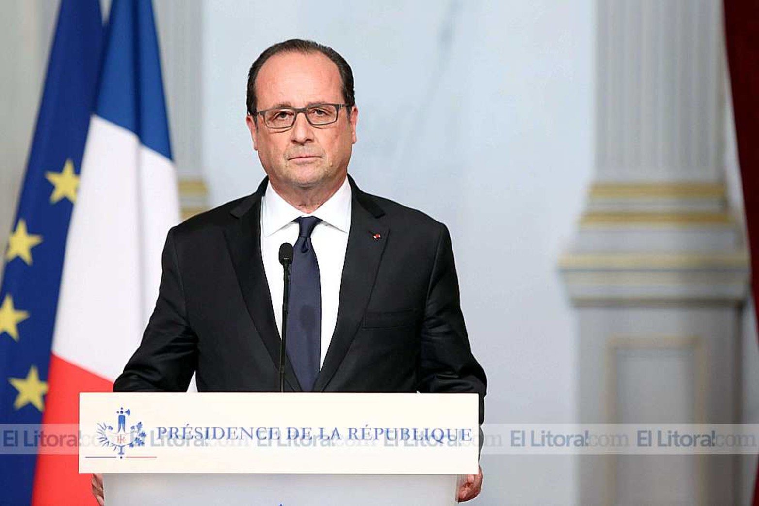 El presidente francés François Hollande