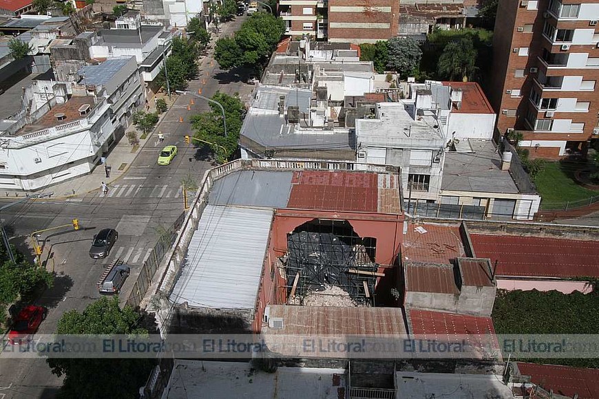 Apuntalamiento  Casa del Brigadier Estanislao López