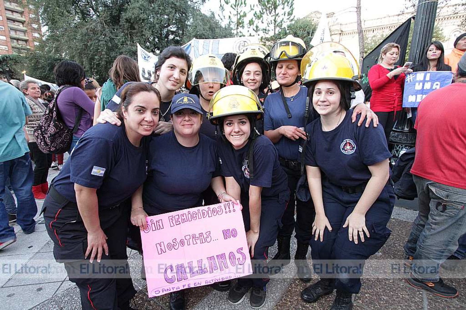 Testimonios del #NiUnaMenos en Santa Fe