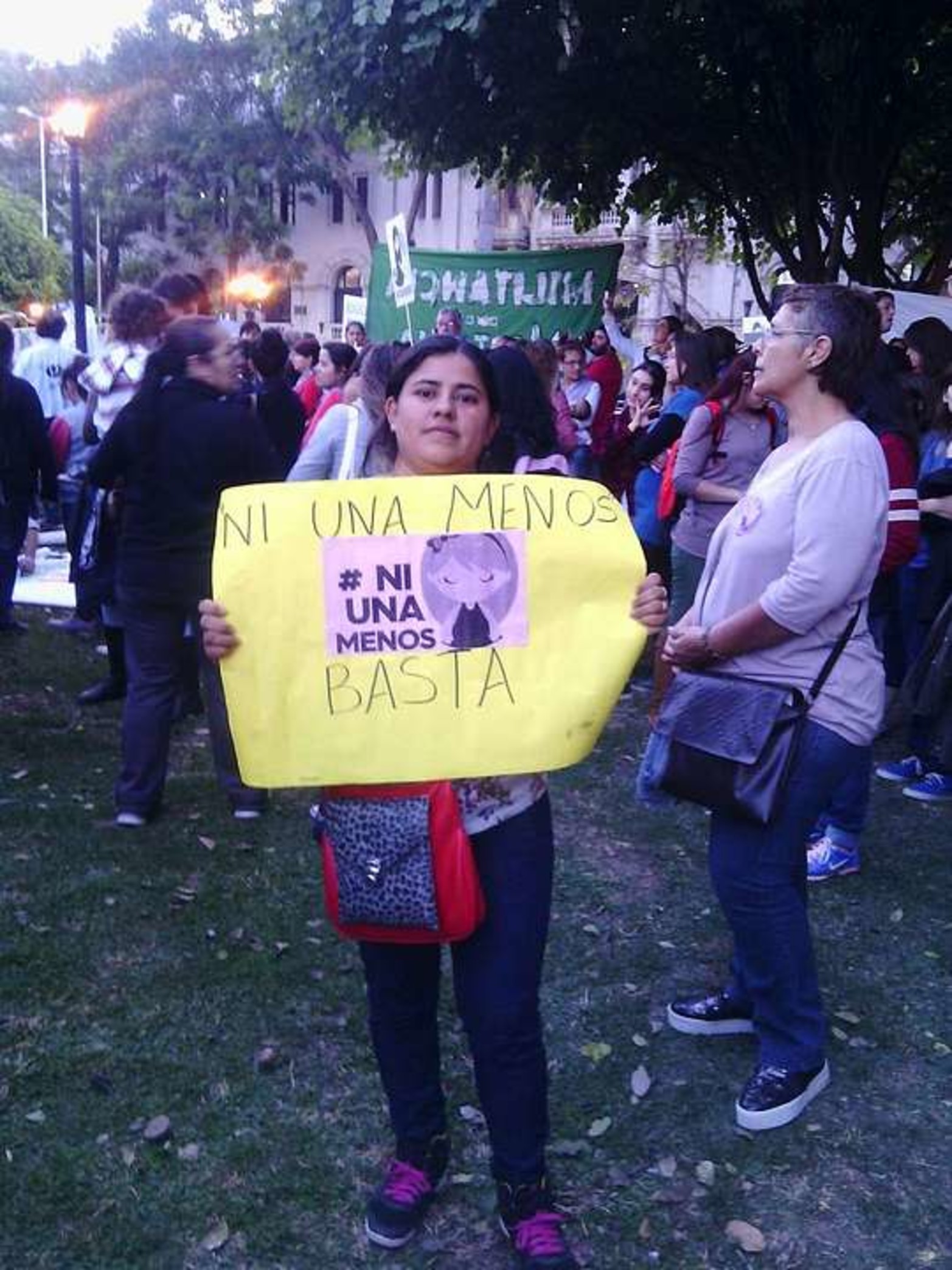 Marcha en la ciudad de Santa Fe.