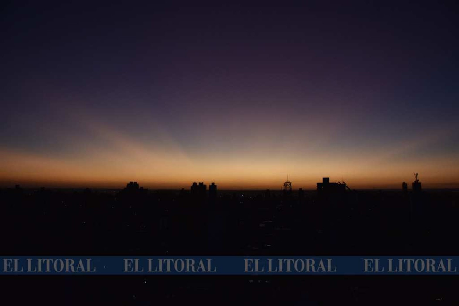 Vistas aéreas de la ciudad.