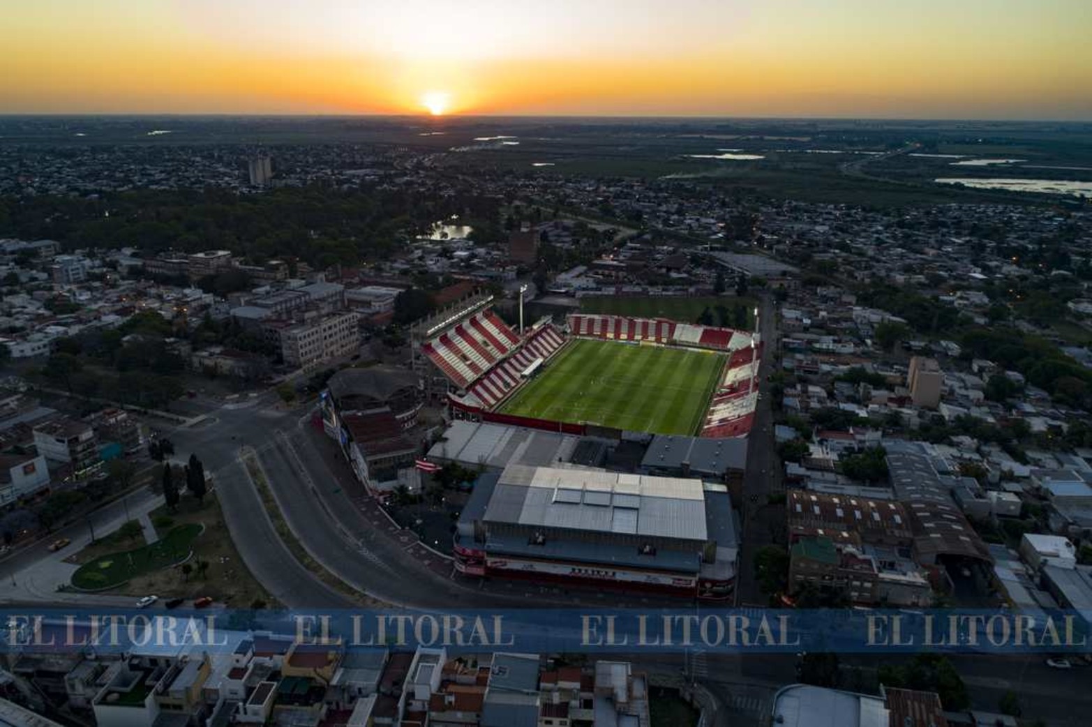 29 de octubre de 2020. El fútbol de la Copa Sudamericana hizo volver el fútbol. Unión enfrentó a el Emelec de Ecuador en su segunda participación.