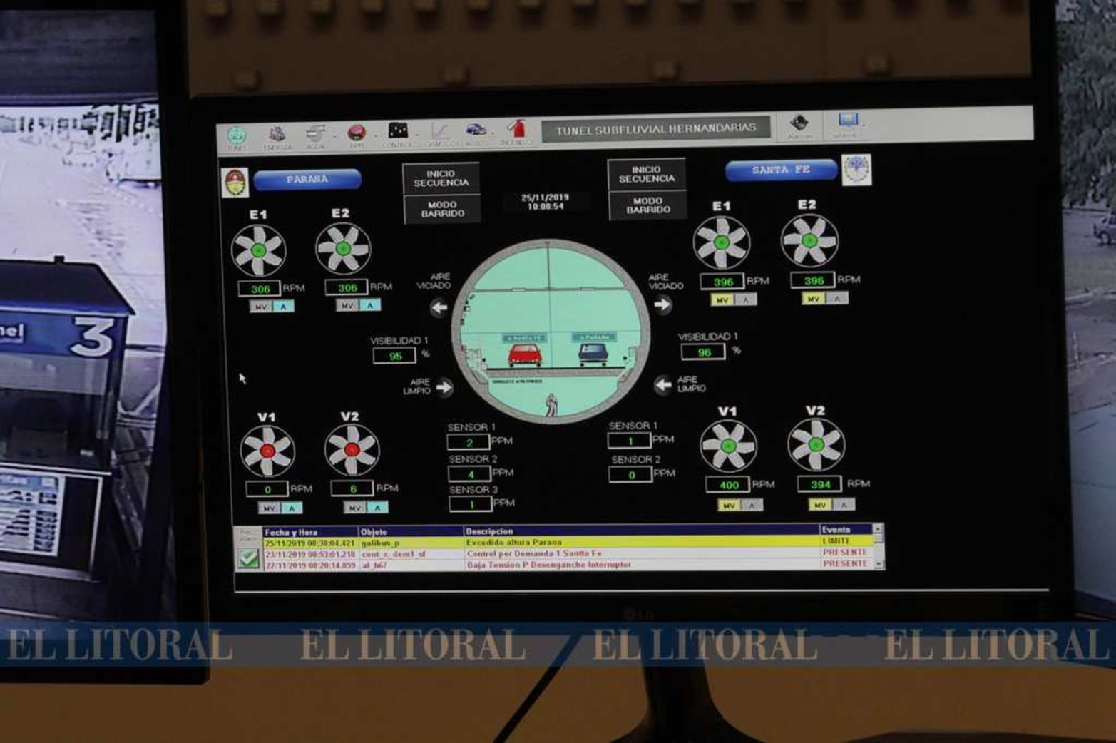 Controles del Comando