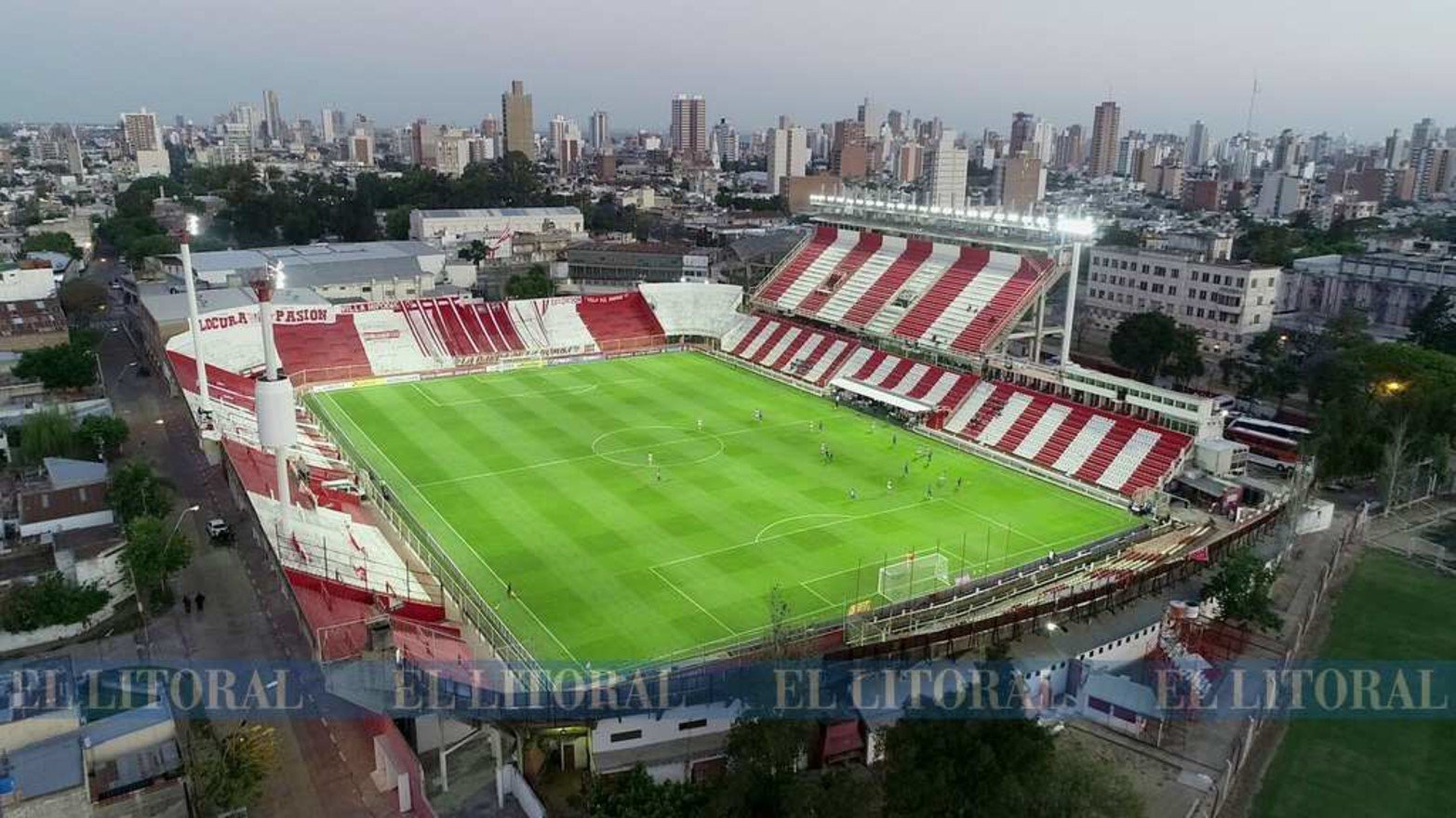 29 de octubre de 2020. El fútbol de la Copa Sudamericana hizo volver el fútbol. Unión enfrentó a el Emelec de Ecuador en su segunda participación.