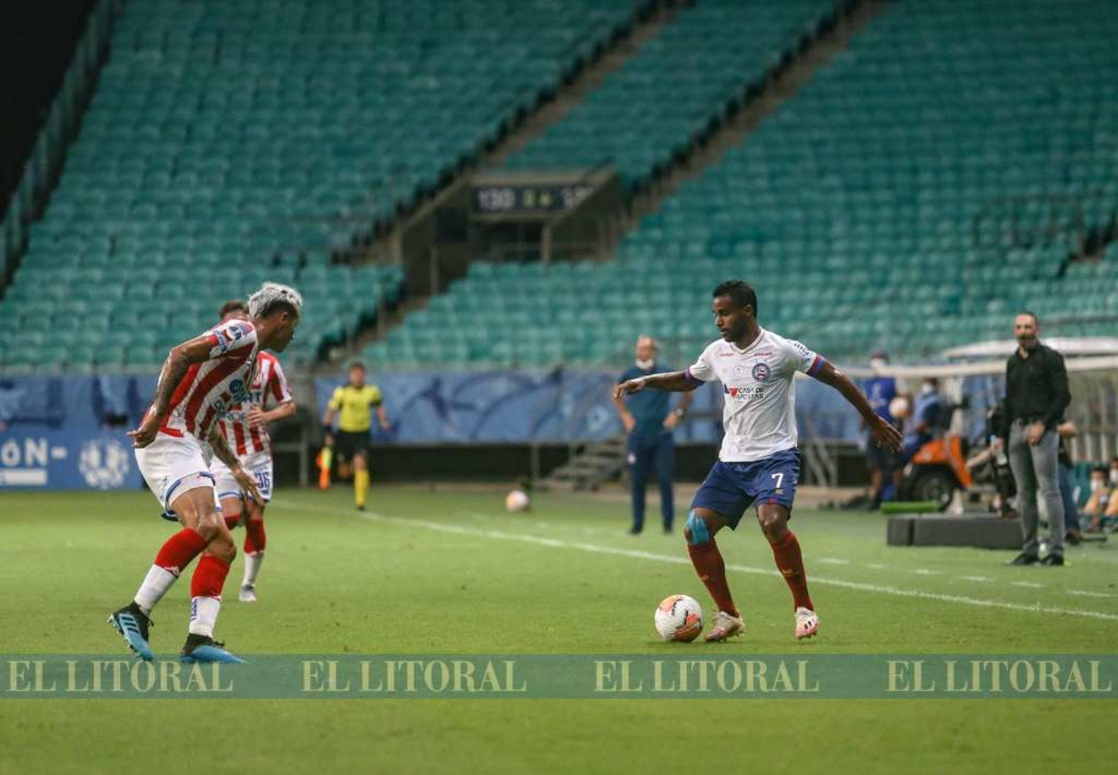 Unión hizo un buen partido en Brasil, hasta fue superior. Vía penal llegó el 1 a 0.