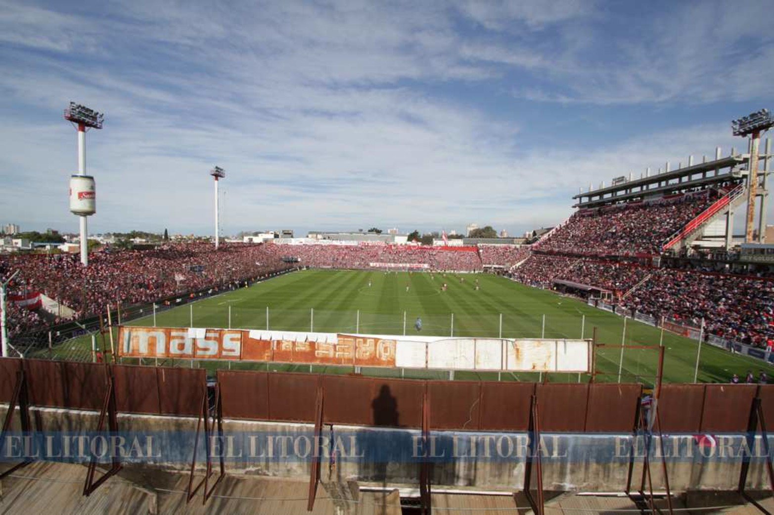 4 de octubre de 2015. Vista desde la tribuna René Solari.