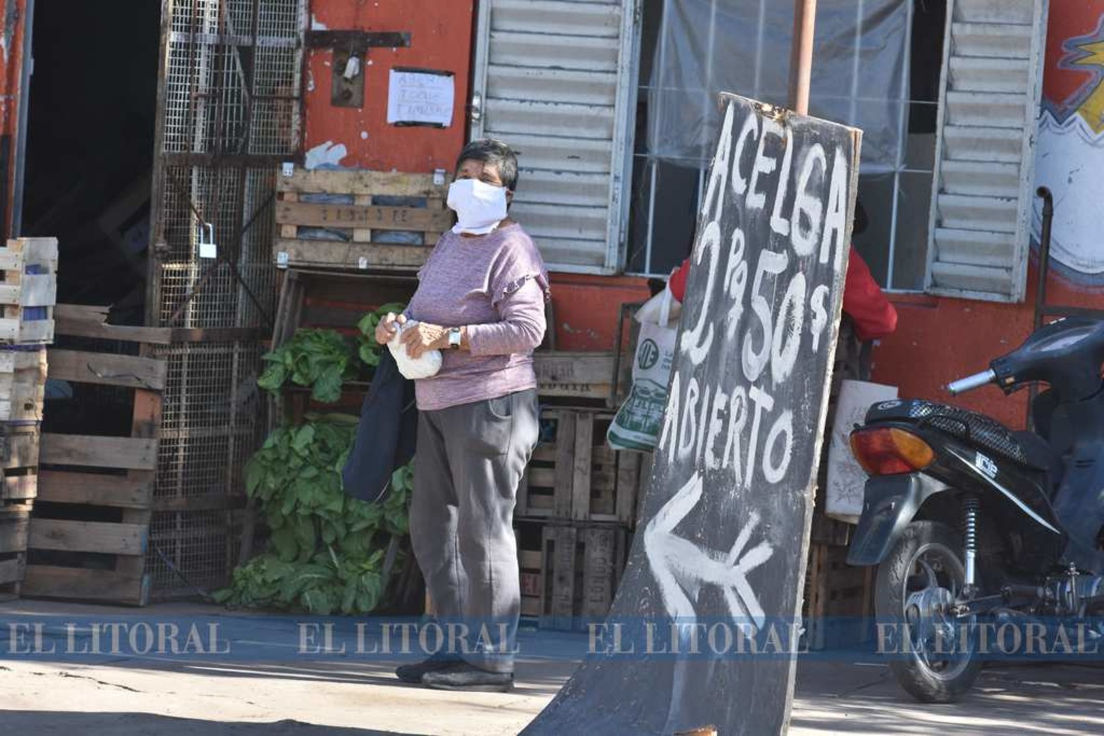 Vida cotidiana en barrio Santa Rosa de Lima