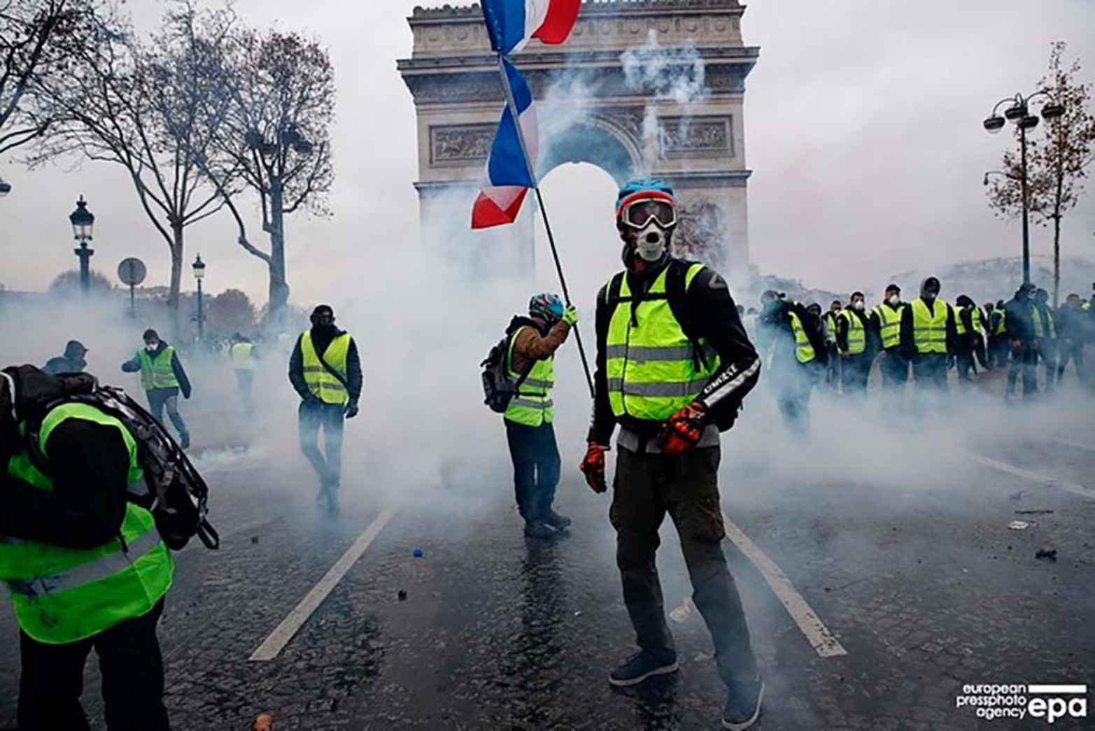 Francia se vuelve a pintar de amarillo en una nueva manisfestación social. Los llamados "Chalecos amarillos" vuelven a las calles esta vez por la reforma jubilatoria.