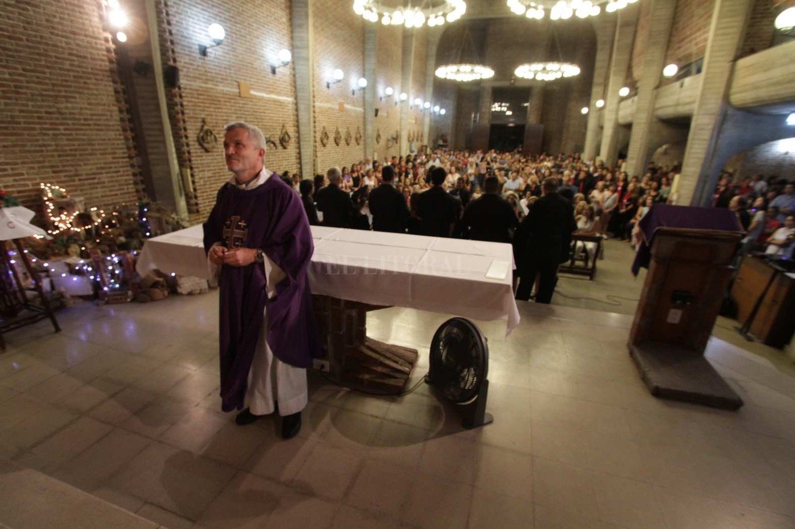 14 de diciembre de 2014.en la iglesia La Merced de  Avenida Freyre de 1800.