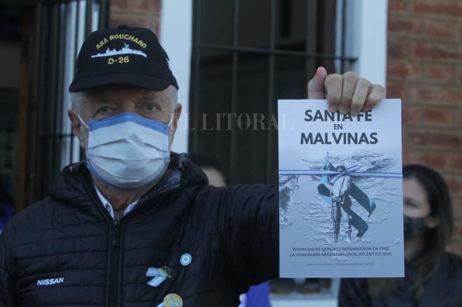 Santa Fe en Malvinas es el nombre de libro que ser presentó hoy en la sede de los Ex Combatientes de Malvinas.