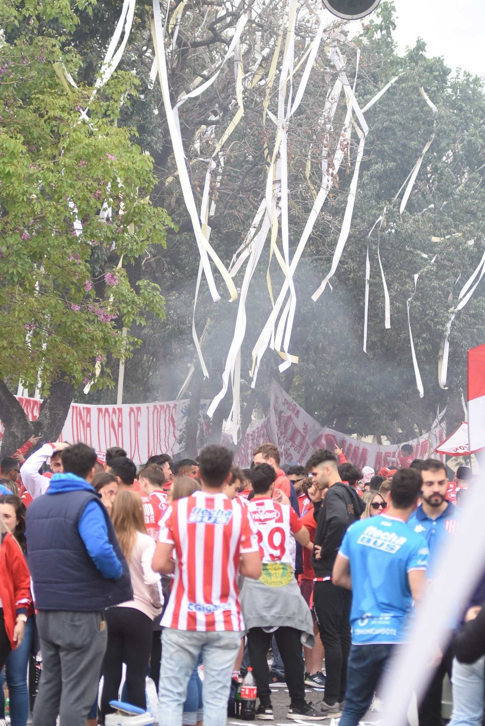 El hincha de Unión volvió al estadio 15 de abril enfrentando a Platense.