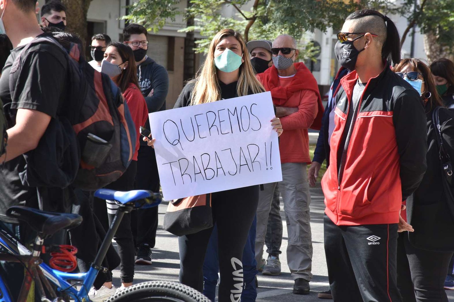 Los dueños de gimnasios piden poder abrir. Argumentan que  son parte de la solución y que hacer actividad física es salud.