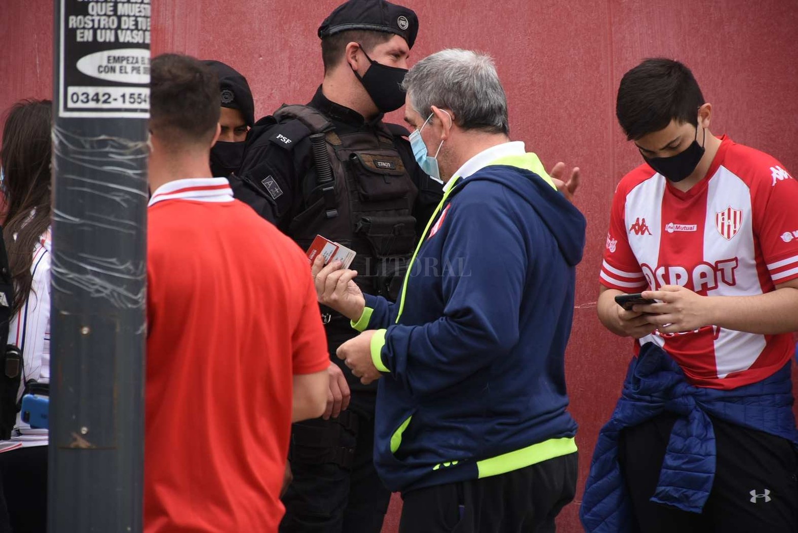 El hincha de Unión volvió al estadio 15 de abril enfrentando a Platense.