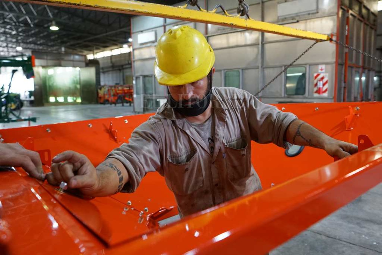 Richiger una de las empresas que construye maquinaria agrícola.