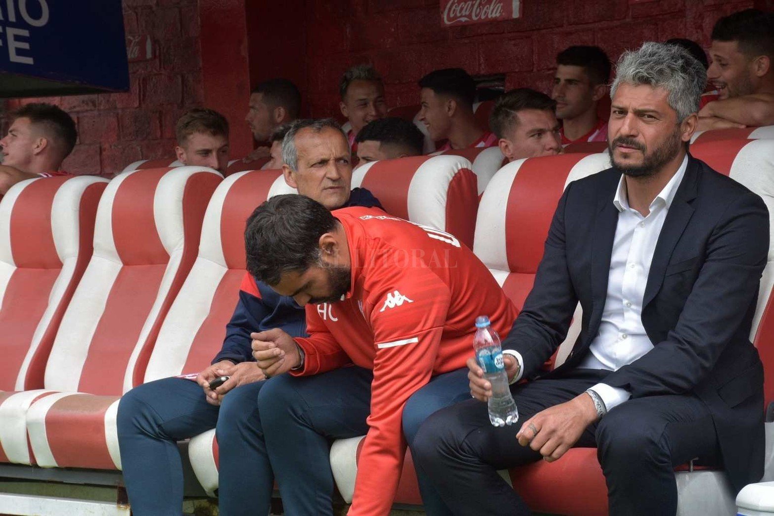 Técnico que debuta...El nuevo entrenador Munua sufrió una derrota en el primer partido.