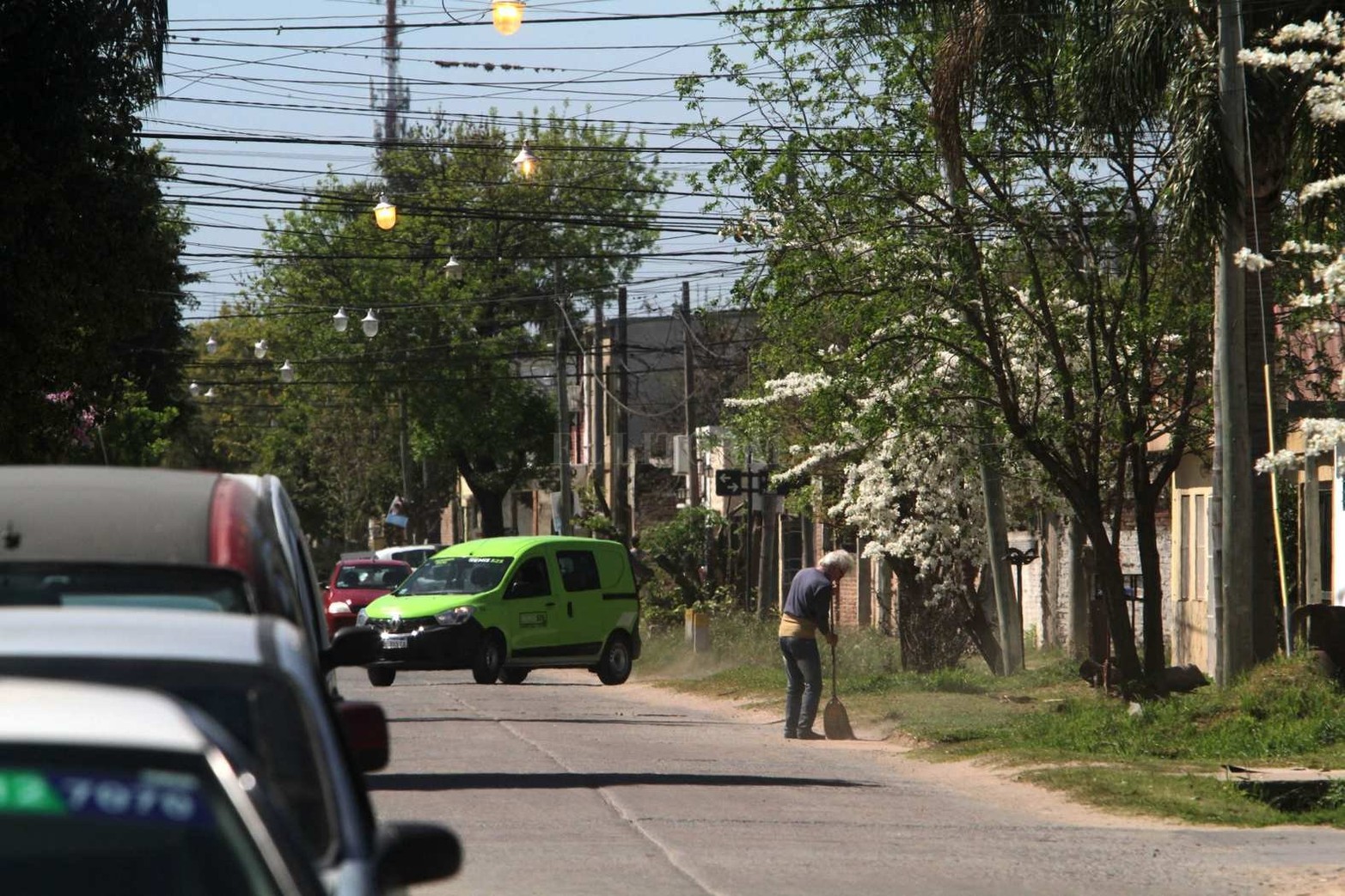 Vida cotidiana en barrio Transporte.