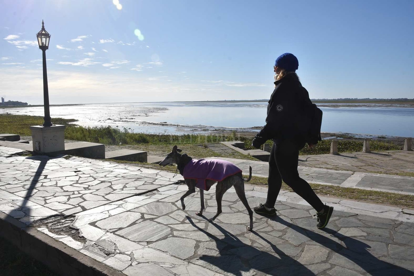 El 21 de mayo de 2020, el río llegó a 48 centímetros en el puerto de nuestra ciudad. Hoy está en 58 cm.