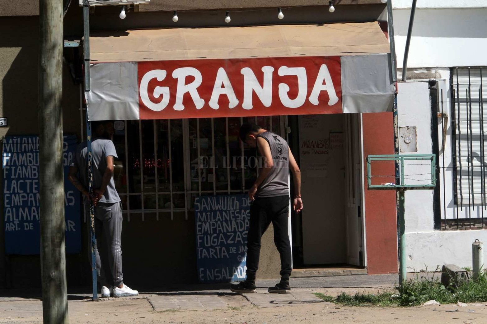 Vida cotidiana en barrio Transporte.