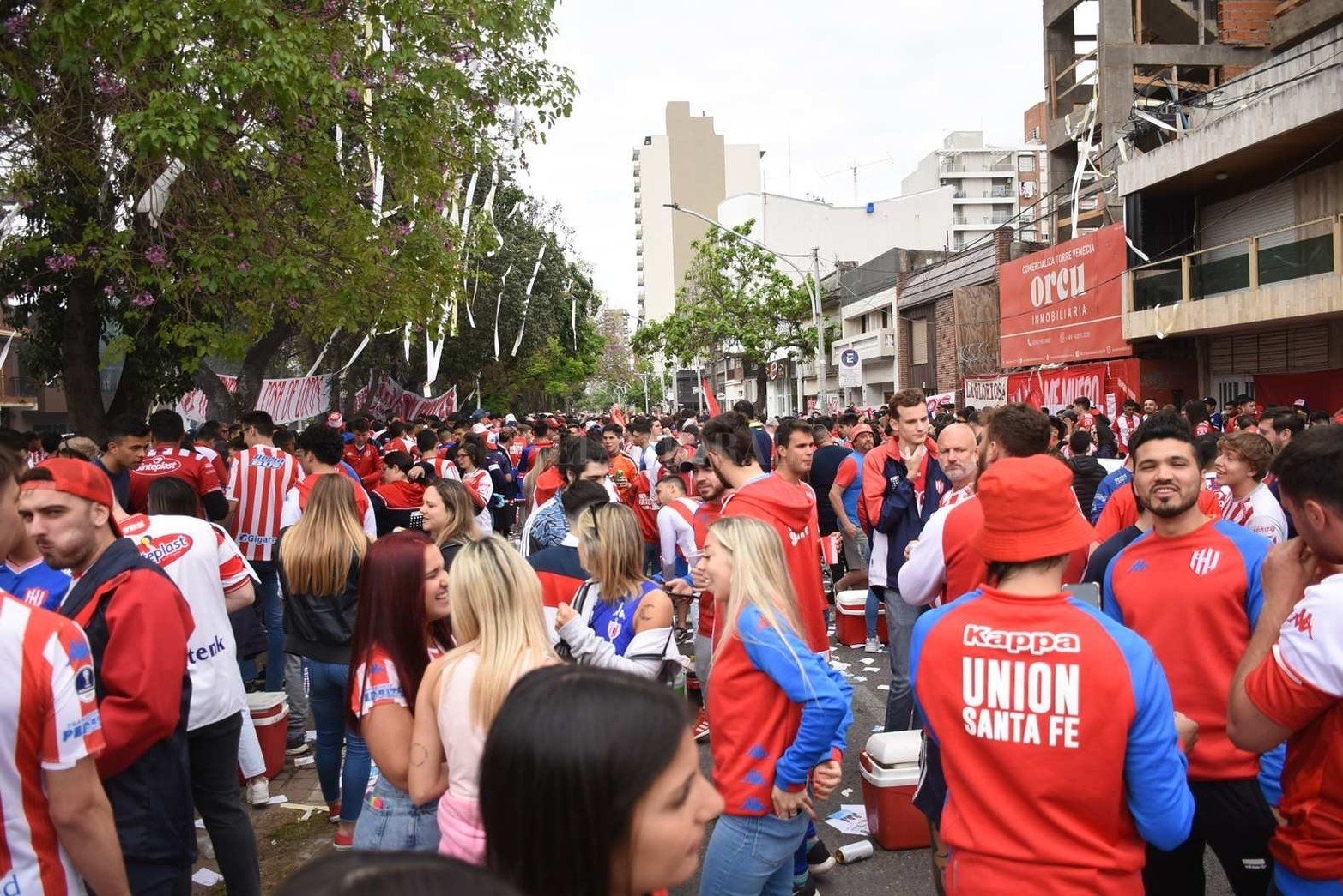 El hincha de Unión volvió al estadio 15 de abril enfrentando a Platense.