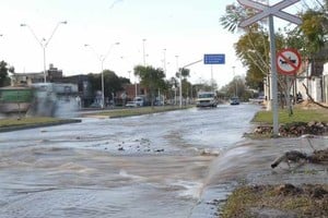 ELLITORAL_29647 |  Flavio Raina Av. Alem a la altura de calle Dorrego.