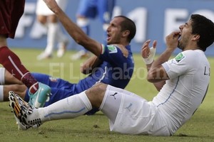 ELLITORAL_97947 |  EFE Luis Suárez quedará en el recuerdo mundialista, como Maradona en EEUU 1994.