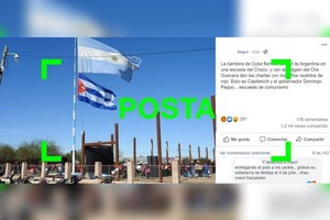 Son verdaderas las im genes del acto en Chaco donde se ve una