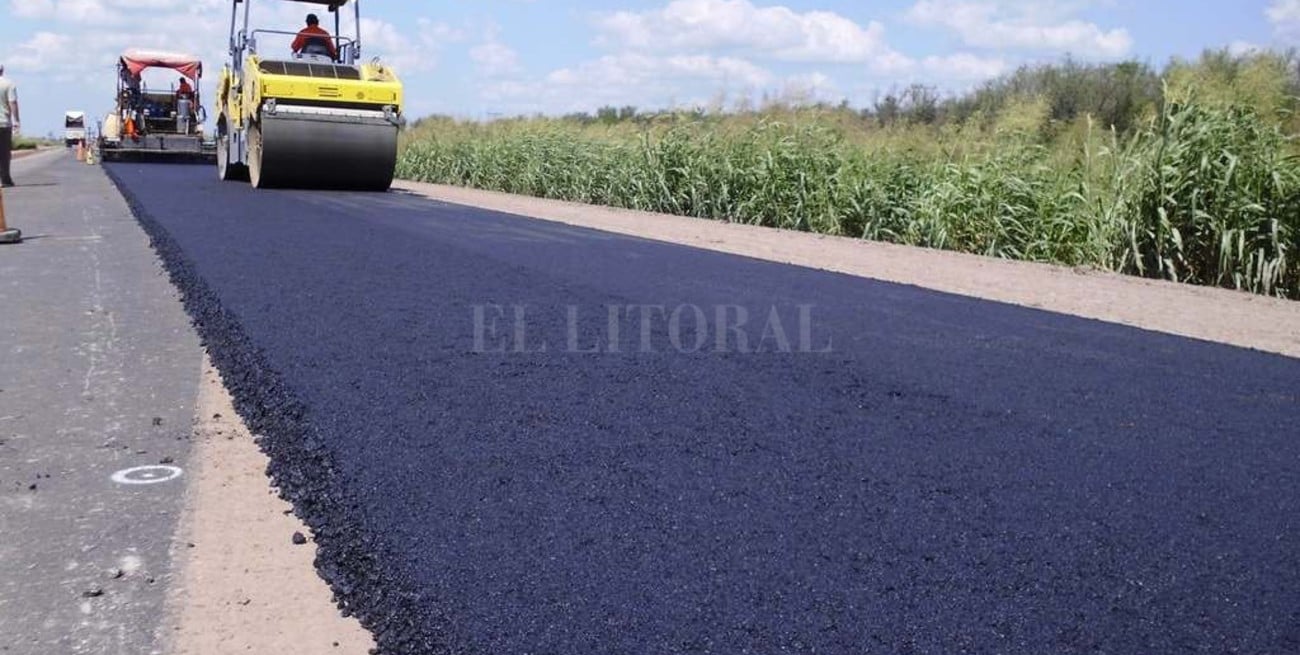 La provincia repavimentará la Ruta Nº 4 entre La Pelada y Elisa - El Litoral