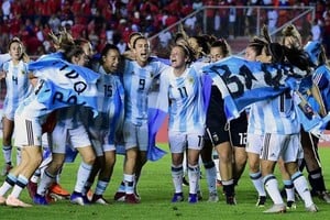 ELLITORAL_244563 |  Archivo En junio a Francia. La Selección Argentina de Fútbol Femenino participará del Mundial dentro de dos meses, y en 2023, la posibilidad de que Argentina organice la cita mundialista.