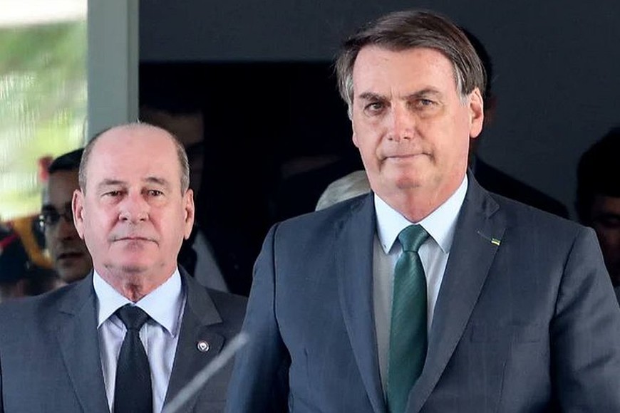 ELLITORAL_366250 |  Captura digital Azevedo e Silva y Bolsonaro.