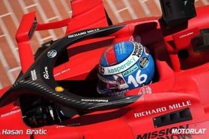 ELLITORAL_377942 |  Gentileza En su casa. Leclerc hizo el mejor tiempo de entrenamiento para el GP de Mónaco.