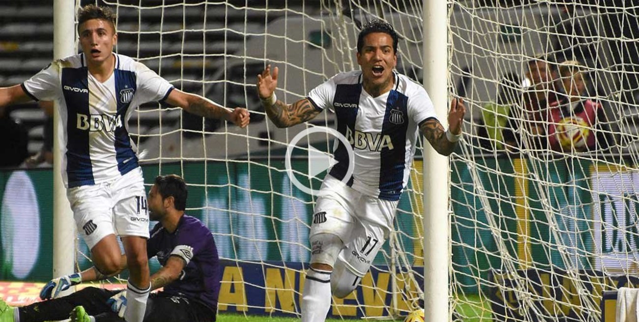 Talleres se quedó con el primer chico ante Atlético Tucumán