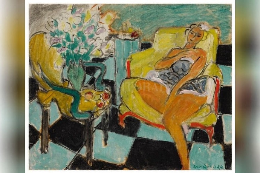 ELLITORAL_314769 |  Sotheby's DANSEUSE DANS UN INTÉRIEUR, CARRELAGE VERT ET NOIR, de Henri Matisse (8.000.000 a 12.000.000 Euros).