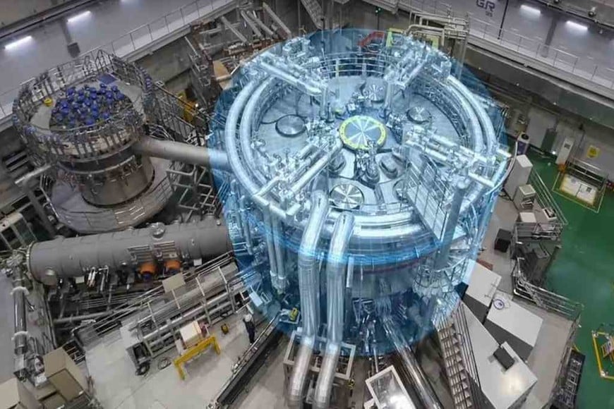 ELLITORAL_348083 |  Agencias El reactor KSTAR logró alcanzar y mantener una temperatura de más de 100 millones de grados Celsius.