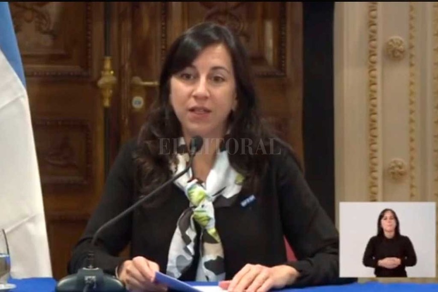 ELLITORAL_326015 |  El Litoral La Dra. Fernanda Ferrer, integrante del equipo de Epidemiología provincial.