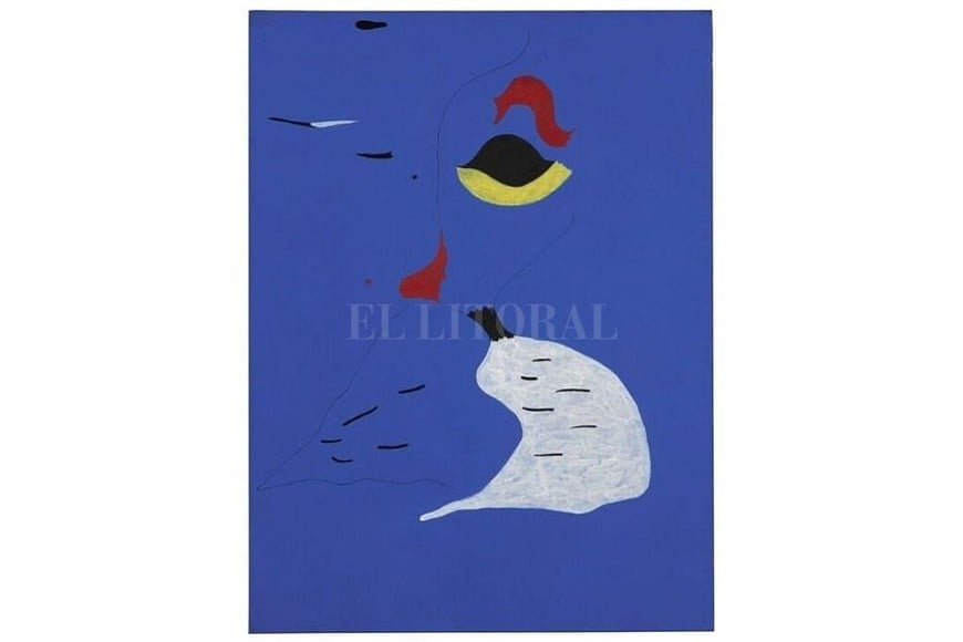 ELLITORAL_314768 |  Sotheby's PEINTURE (FEMME AU CHAPEAU ROUGE), de Joan Miró (20.000.000 a 30.000.000 Euros).