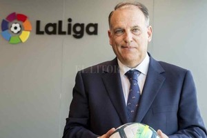 ELLITORAL_396703 |  Gentileza Javier Tebas, presidente de LaLiga de España, opinó sobre la salida de Lionel Messi del Barcelona