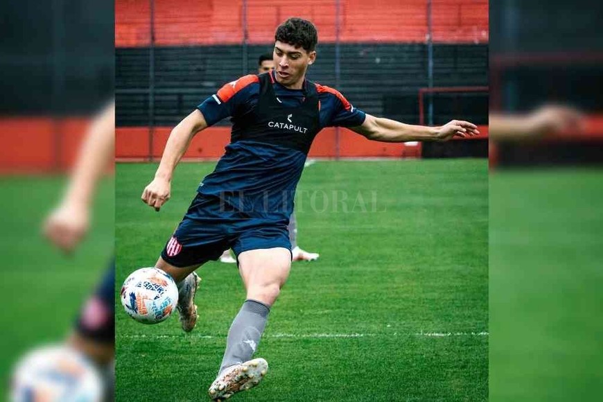 ELLITORAL_386120 |  Gentileza Prensa Unión Juan Nardoni volvió a ser tenido en cuenta por Azconzábal: fue titular en el partido ante Newell´s en el Parque.