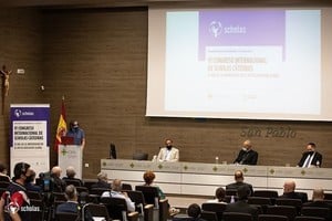 ELLITORAL_388160 |  dpa 05-07-2021 Participantes de la primera mesa redonda del Congreso Scholas Cátedras ESPAÑA EUROPA SOCIEDAD MADRID SCHOLAS