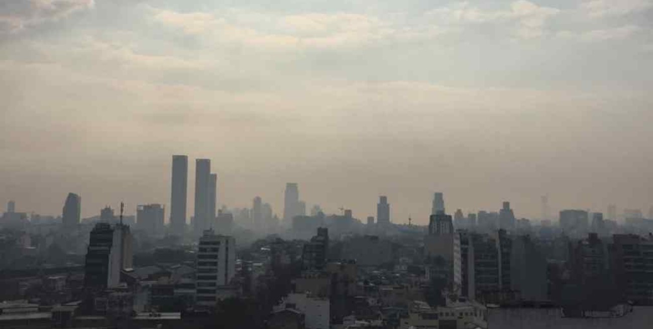 El humo de los incendios del Delta llegó a Buenos Aires y provocó "visibilidad reducida"