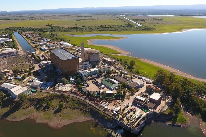 ELLITORAL_437027 |  Archivo El Litoral. La central nuclear de Embalse ubicada en Córdoba.