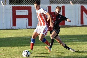 ELLITORAL_439609 |  Pablo Aguirre Colón y Unión en el cierre, el miércoles 2 de marzo, de la segunda fecha del Apertura 2022.