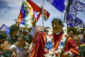 ELLITORAL_383776 |  Gentileza Evo morales, ex presidente de Bolivia.