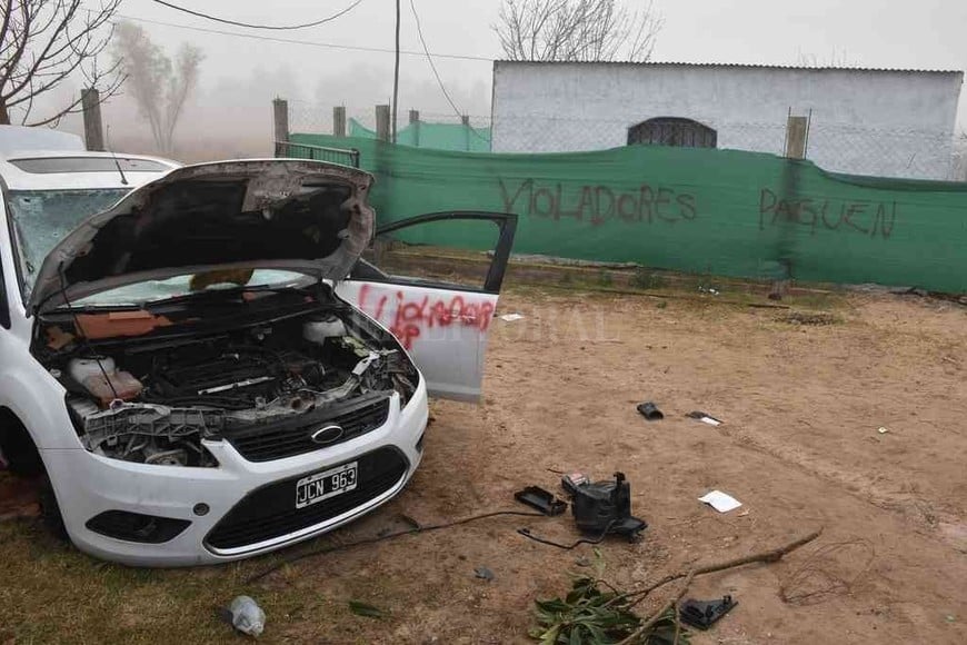 ELLITORAL_413869 |  Archivo El Litoral El 24 de julio hubo una pueblada en Rincón que terminó con el incendio de una casa y una auto, perteneciente a los acusados.