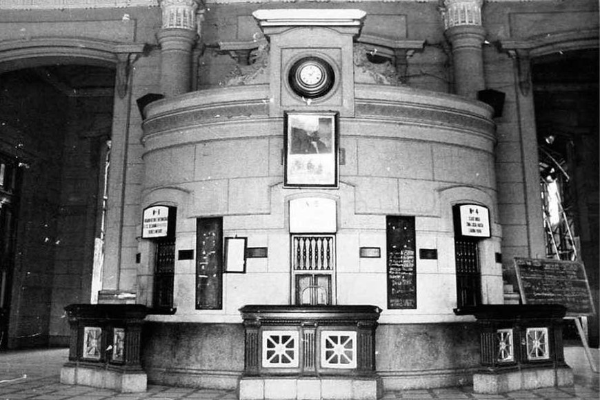 ELLITORAL_327616 |  Archivo El Litoral El hall central de la Estación Belgrano, todo un símbolo de la ciudad de Santa Fe