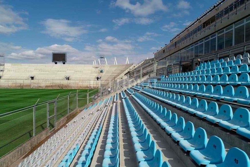 ELLITORAL_378179 |  Gentileza El Estadio San Juan del Bicentenario, donde se iban a jugar las semifinales de la Copa de La Liga.