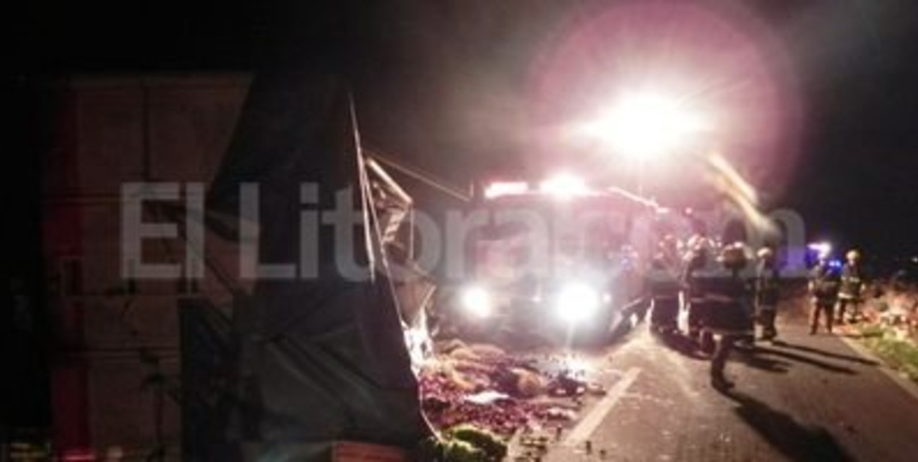 Volcó Un Camión A Menos De Un Kilómetro Del Lugar De La Tragedia De ...