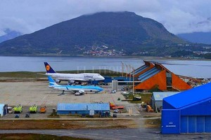 ELLITORAL_413760 |  Archivo El Litoral El aeropuerto de Ushuaia es uno de los que será habilitado desde el 1 de noviembre.