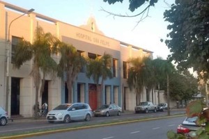 ELLITORAL_438317 |  Gentileza El Hospital San Felipe, donde fue trasladado Ramón Eduardo Bosch con algunas heridas por el robo.